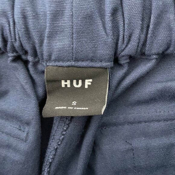 HUF Worldwide Men's Cotton Cargo Shorts‎ Size Small Blue Casual Streetwear - Picture 5 of 6